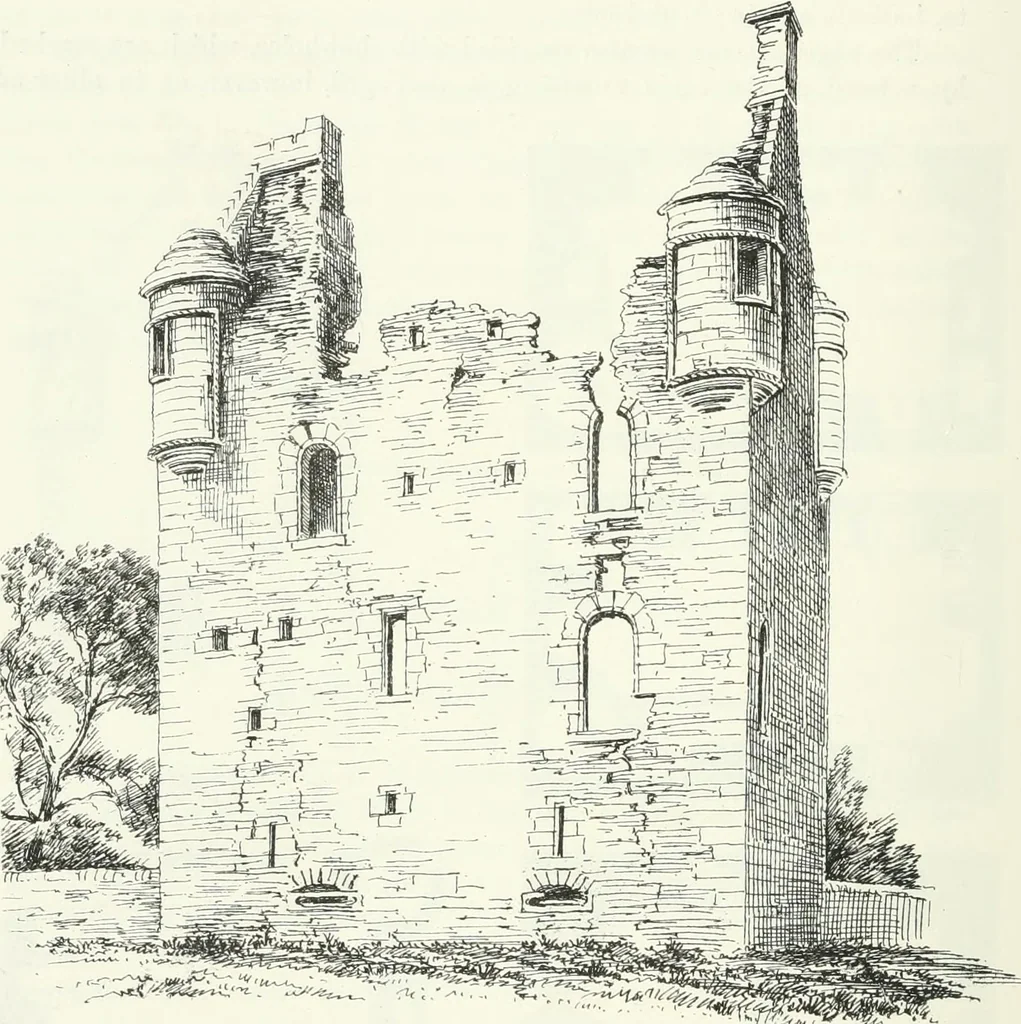 An illustration from The castellated and domestic architecture of Scotland, from the twelfth to the eighteenth century, 1887, leaf 397