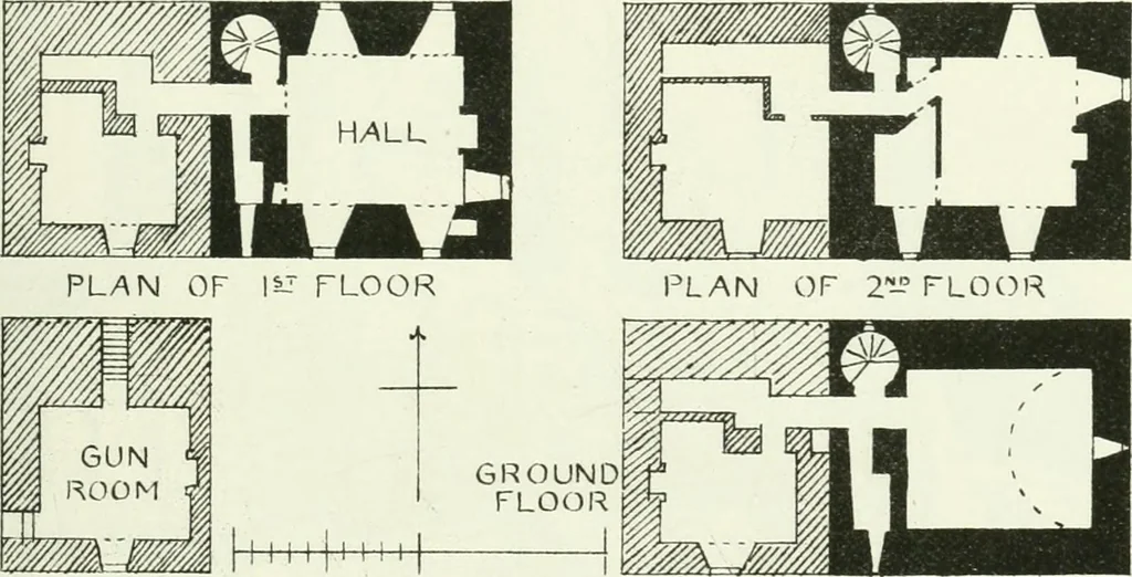 An illustration from The castellated and domestic architecture of Scotland, from the twelfth to the eighteenth century, 1887, leaf 402