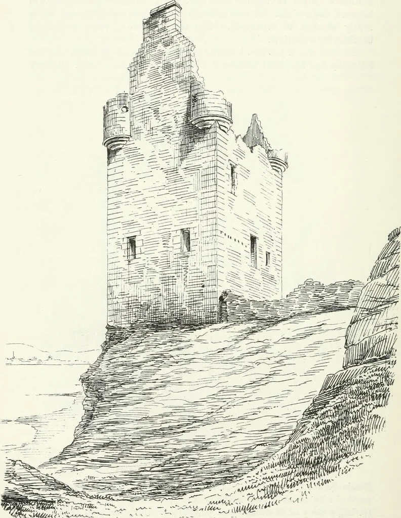 An illustration from The castellated and domestic architecture of Scotland, from the twelfth to the eighteenth century, 1887, leaf 405