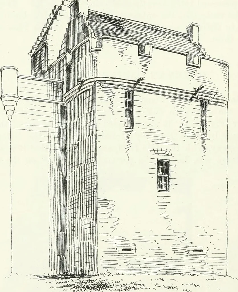 An illustration from The castellated and domestic architecture of Scotland, from the twelfth to the eighteenth century, 1887, leaf 407