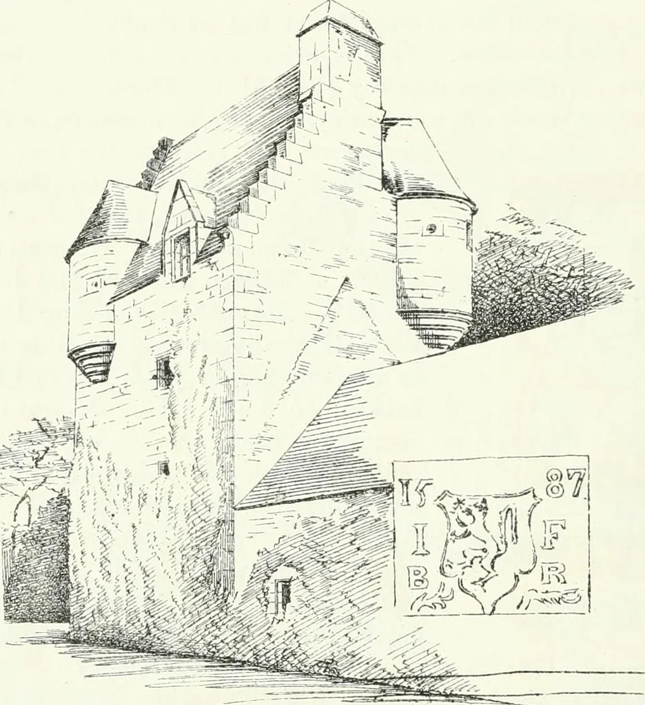 An illustration from The castellated and domestic architecture of Scotland, from the twelfth to the eighteenth century, 1887, leaf 417