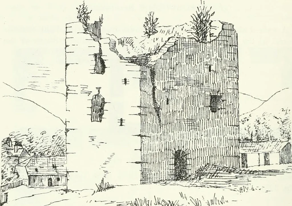 An illustration from The castellated and domestic architecture of Scotland, from the twelfth to the eighteenth century, 1887, leaf 427
