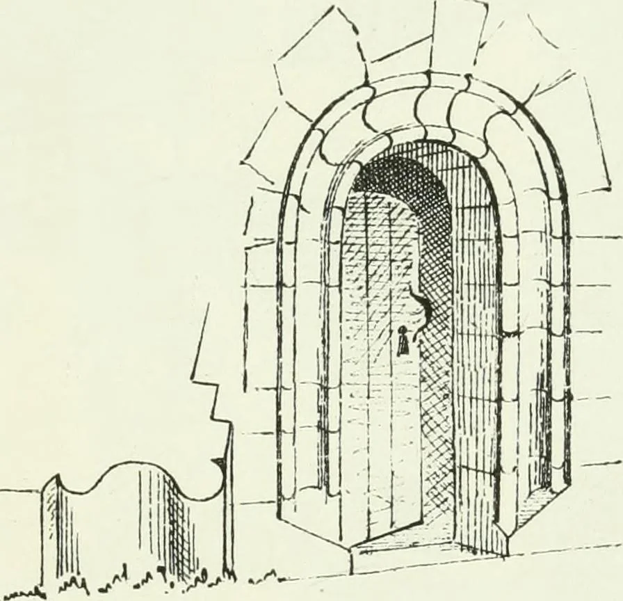 An illustration from The castellated and domestic architecture of Scotland, from the twelfth to the eighteenth century, 1887, leaf 432