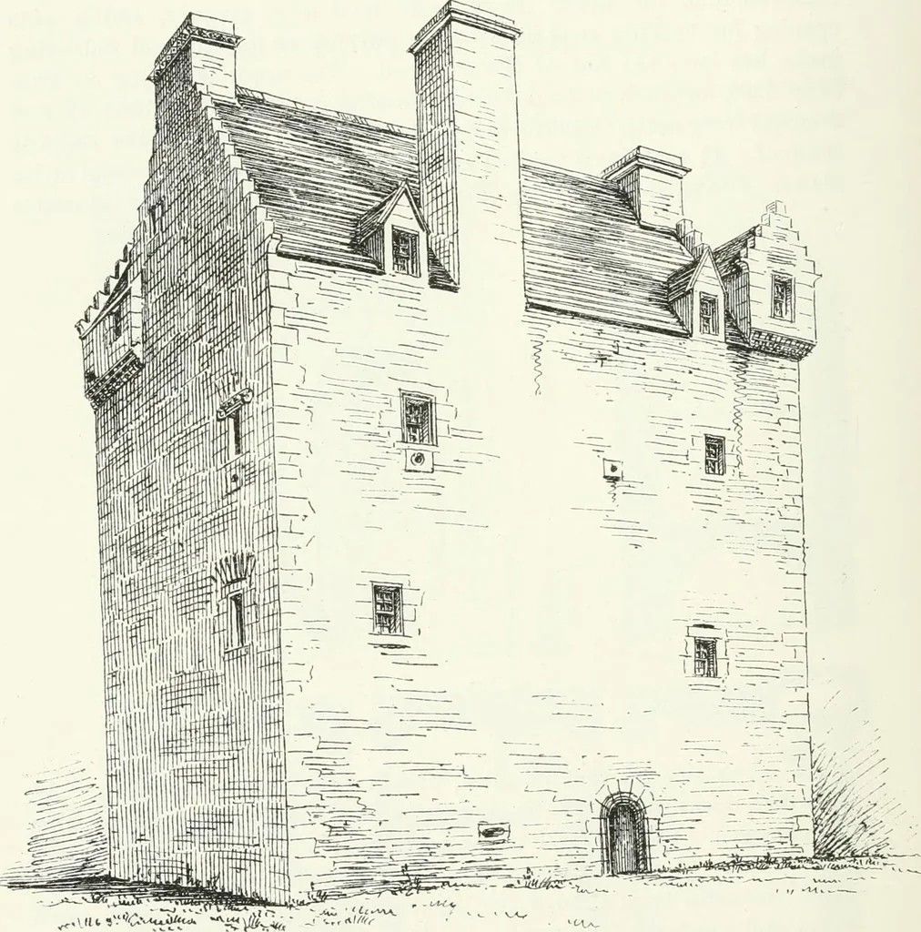An illustration from The castellated and domestic architecture of Scotland, from the twelfth to the eighteenth century, 1887, leaf 433