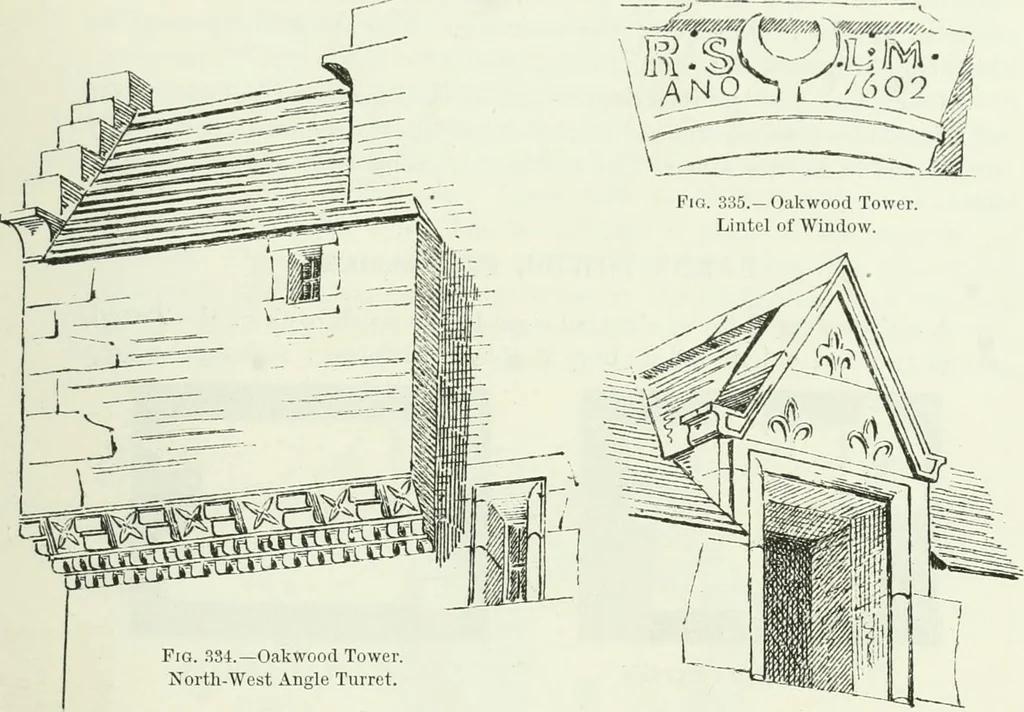 An illustration from The castellated and domestic architecture of Scotland, from the twelfth to the eighteenth century, 1887, leaf 436