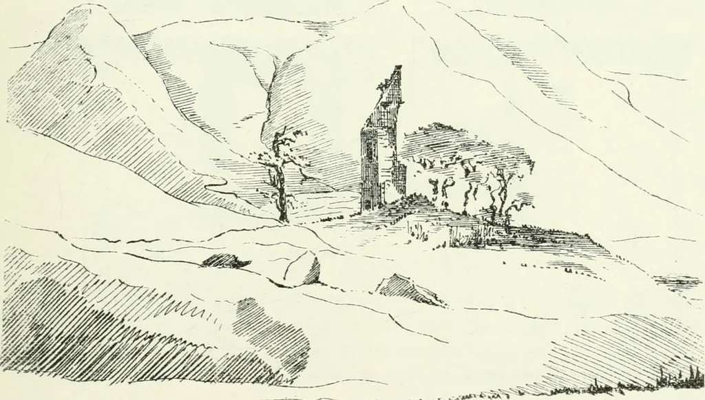 An illustration from The castellated and domestic architecture of Scotland, from the twelfth to the eighteenth century, 1887, leaf 442