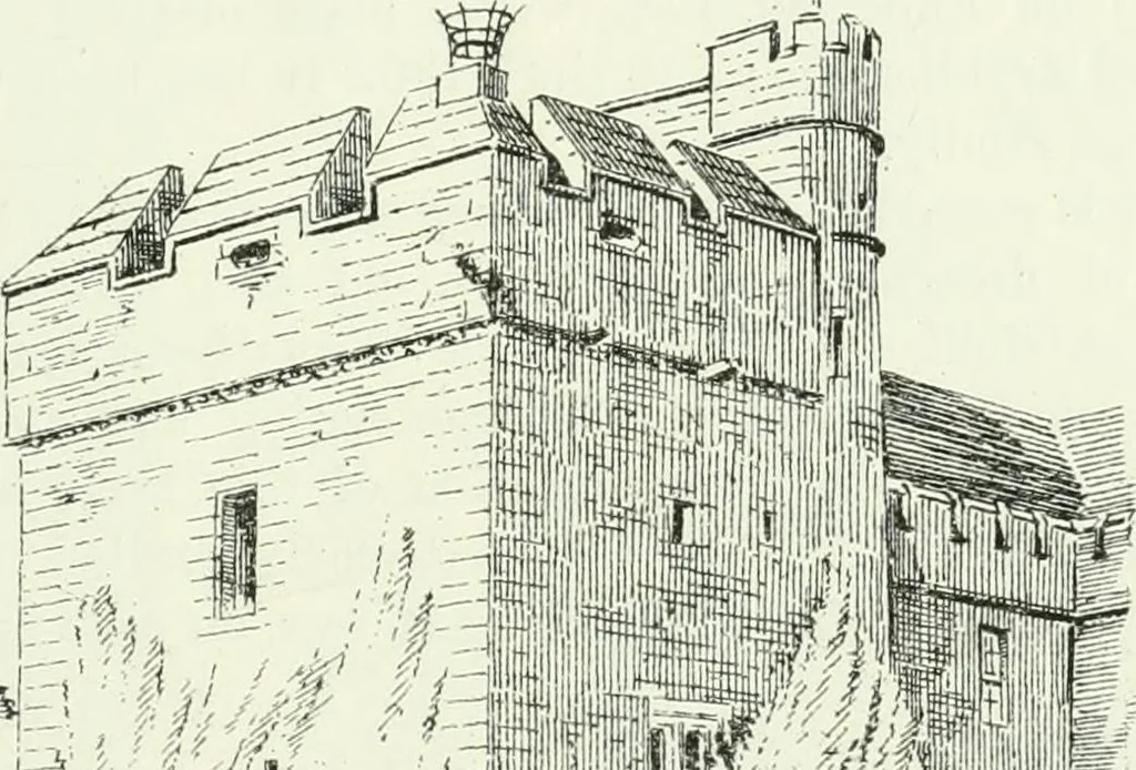 An illustration from The castellated and domestic architecture of Scotland, from the twelfth to the eighteenth century, 1887, leaf 454