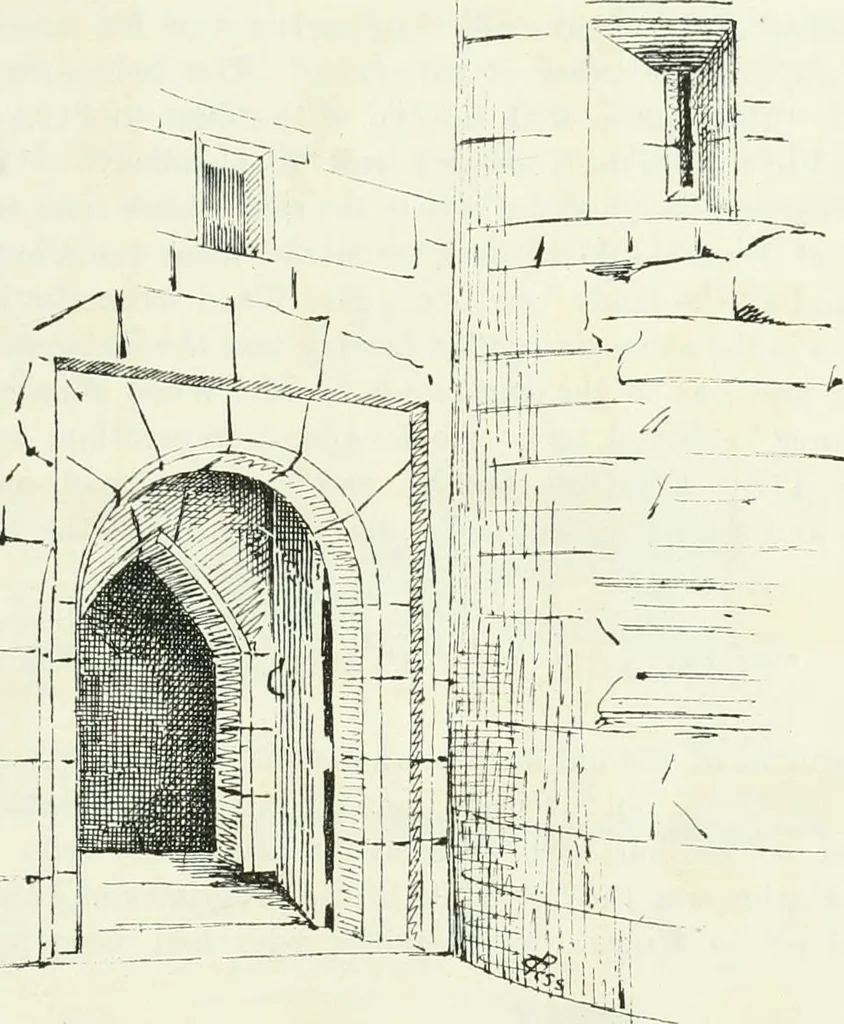 An illustration from The castellated and domestic architecture of Scotland, from the twelfth to the eighteenth century, 1887, leaf 458