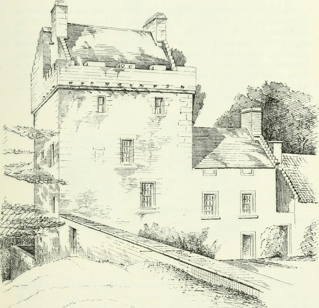 An illustration from The castellated and domestic architecture of Scotland, from the twelfth to the eighteenth century, 1887, leaf 464