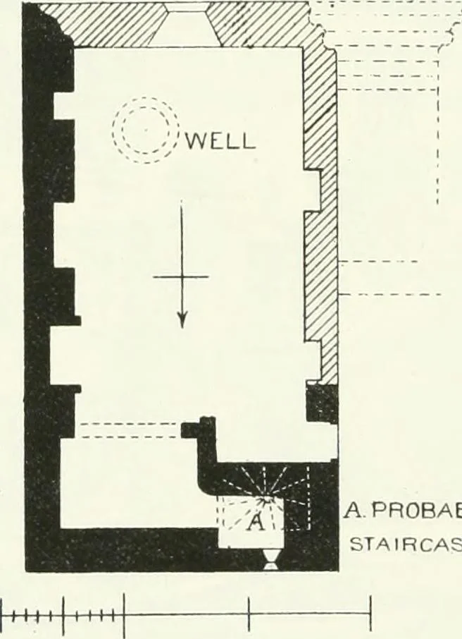 An illustration from The castellated and domestic architecture of Scotland, from the twelfth to the eighteenth century, 1887, leaf 467