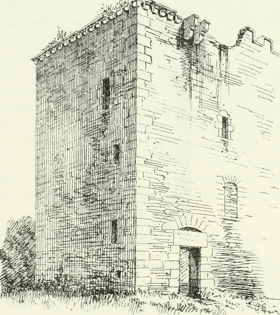 An illustration from The castellated and domestic architecture of Scotland, from the twelfth to the eighteenth century, 1887, leaf 468