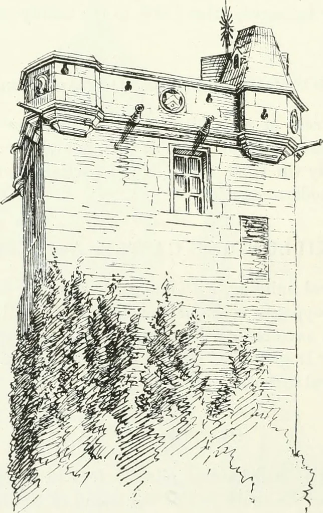 An illustration from The castellated and domestic architecture of Scotland, from the twelfth to the eighteenth century, 1887, leaf 471