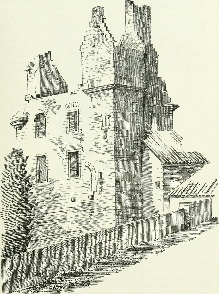 An illustration from The castellated and domestic architecture of Scotland, from the twelfth to the eighteenth century, 1887, leaf 476