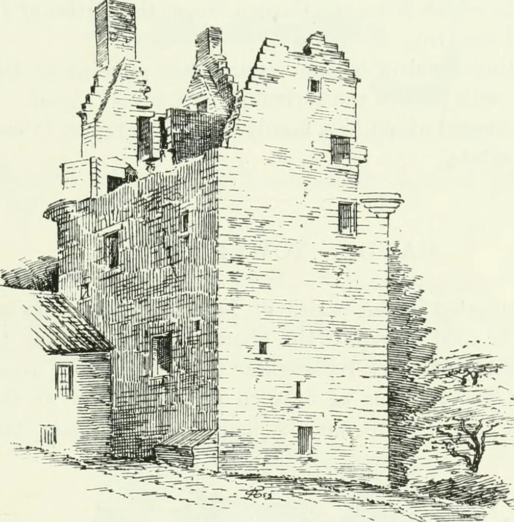 An illustration from The castellated and domestic architecture of Scotland, from the twelfth to the eighteenth century, 1887, leaf 478