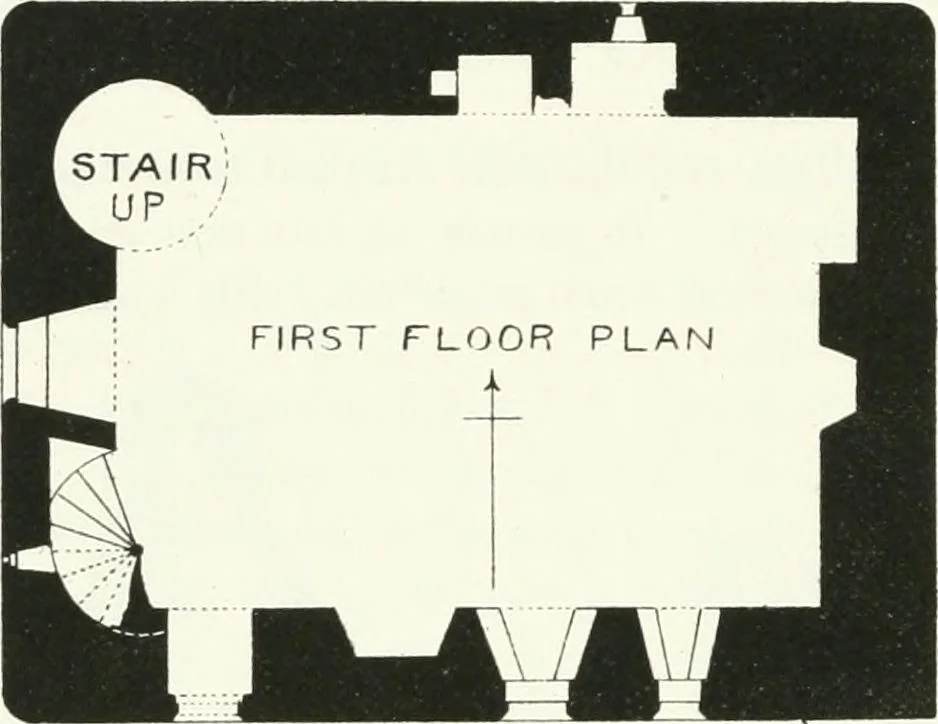 An illustration from The castellated and domestic architecture of Scotland, from the twelfth to the eighteenth century, 1887, leaf 483