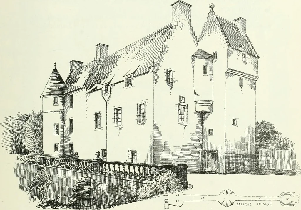 An illustration from The castellated and domestic architecture of Scotland, from the twelfth to the eighteenth century, 1887, leaf 492