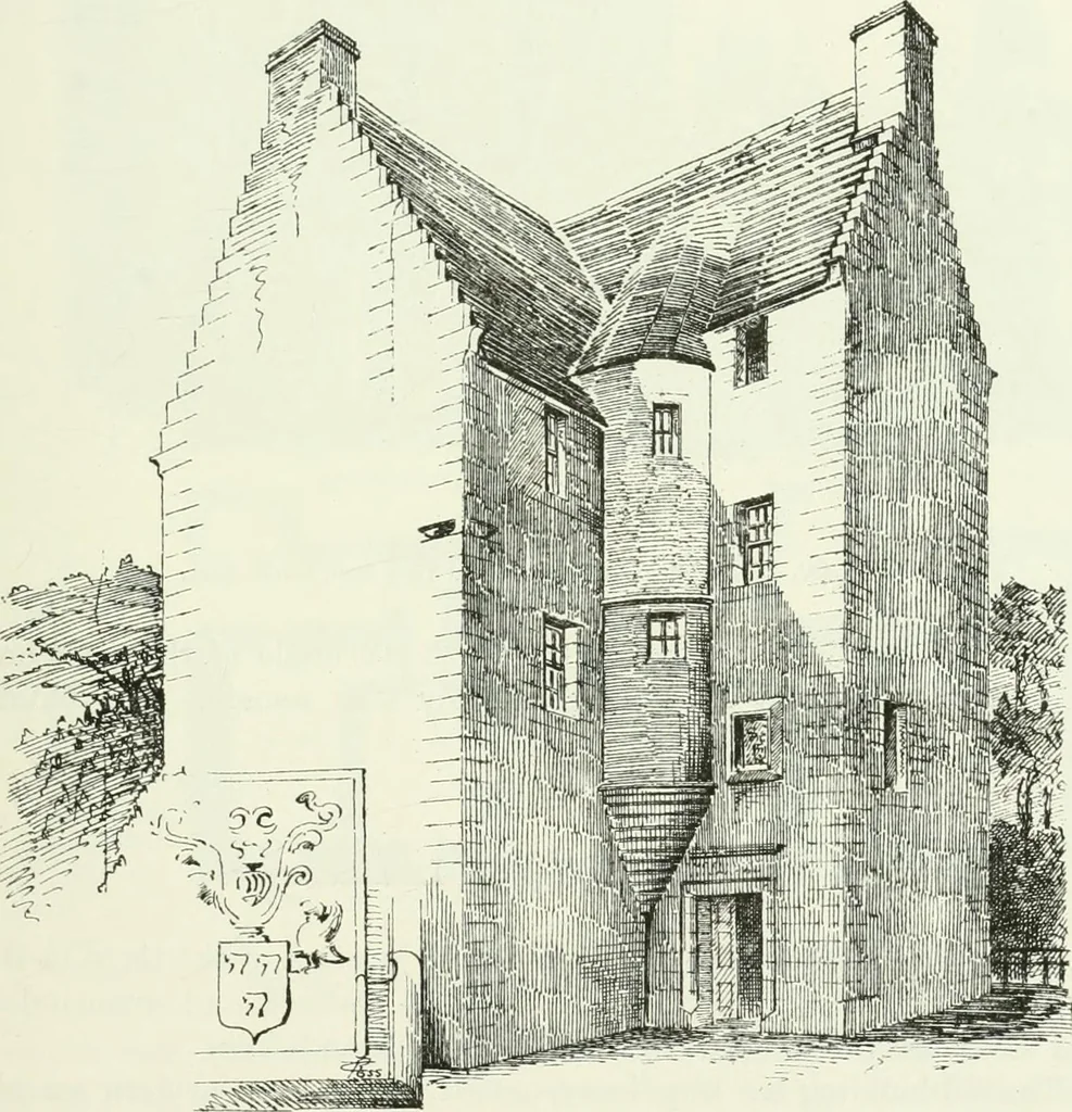 An illustration from The castellated and domestic architecture of Scotland, from the twelfth to the eighteenth century, 1887, leaf 498