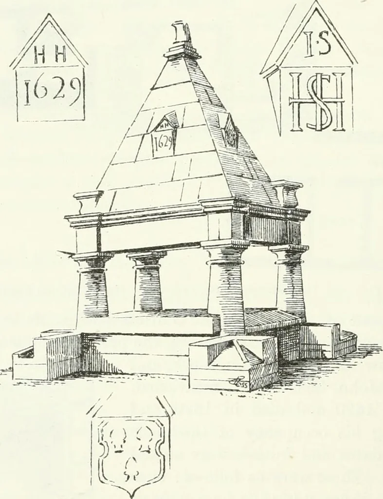 An illustration from The castellated and domestic architecture of Scotland, from the twelfth to the eighteenth century, 1887, leaf 509