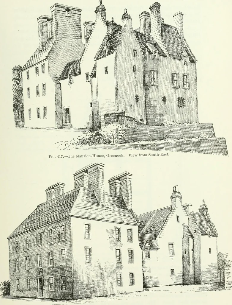 An illustration from The castellated and domestic architecture of Scotland, from the twelfth to the eighteenth century, 1887, leaf 510