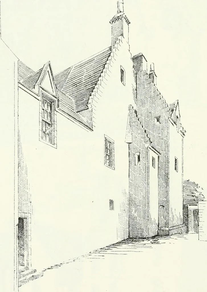 An illustration from The castellated and domestic architecture of Scotland, from the twelfth to the eighteenth century, 1887, leaf 511