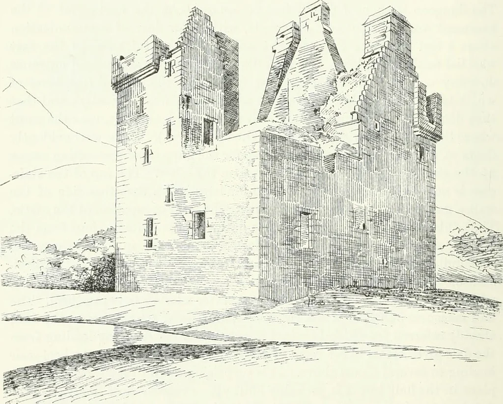 An illustration from The castellated and domestic architecture of Scotland, from the twelfth to the eighteenth century, 1887, leaf 517