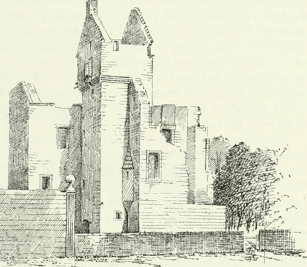 An illustration from The castellated and domestic architecture of Scotland, from the twelfth to the eighteenth century, 1887, leaf 520
