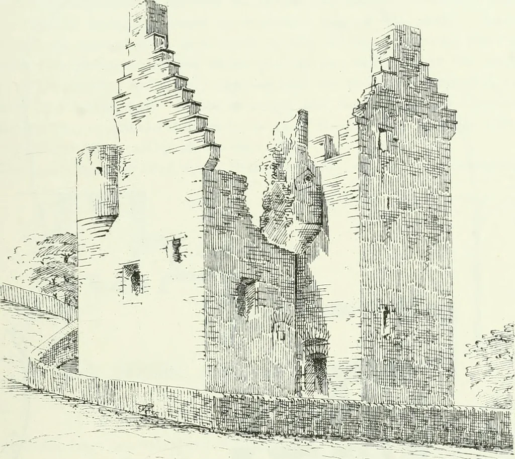 An illustration from The castellated and domestic architecture of Scotland, from the twelfth to the eighteenth century, 1887, leaf 530