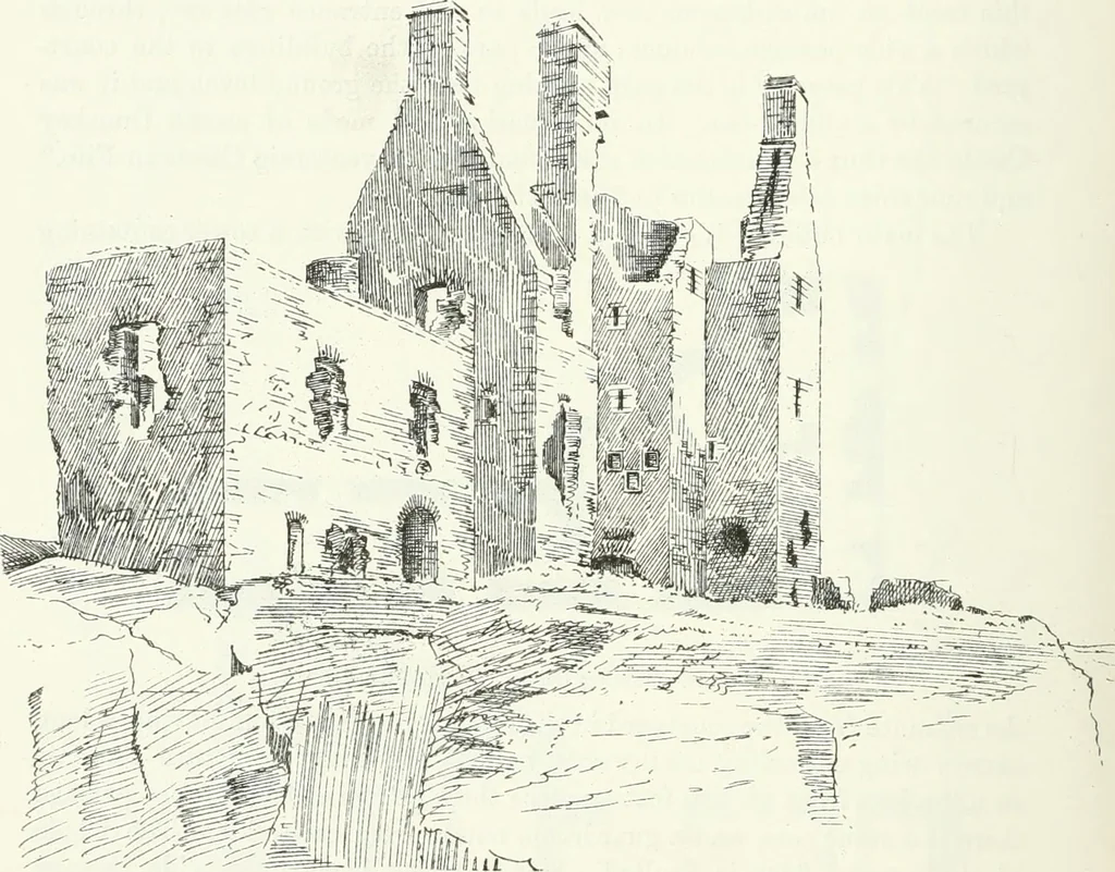An illustration from The castellated and domestic architecture of Scotland, from the twelfth to the eighteenth century, 1887, leaf 533
