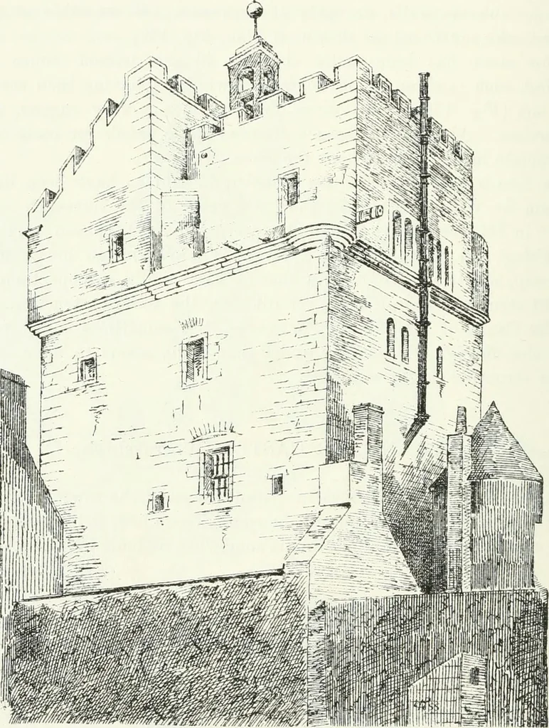 An illustration from The castellated and domestic architecture of Scotland, from the twelfth to the eighteenth century, 1887, leaf 535