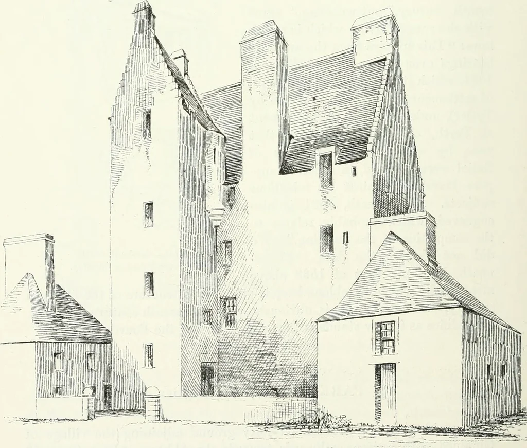 An illustration from The castellated and domestic architecture of Scotland, from the twelfth to the eighteenth century, 1887, leaf 539