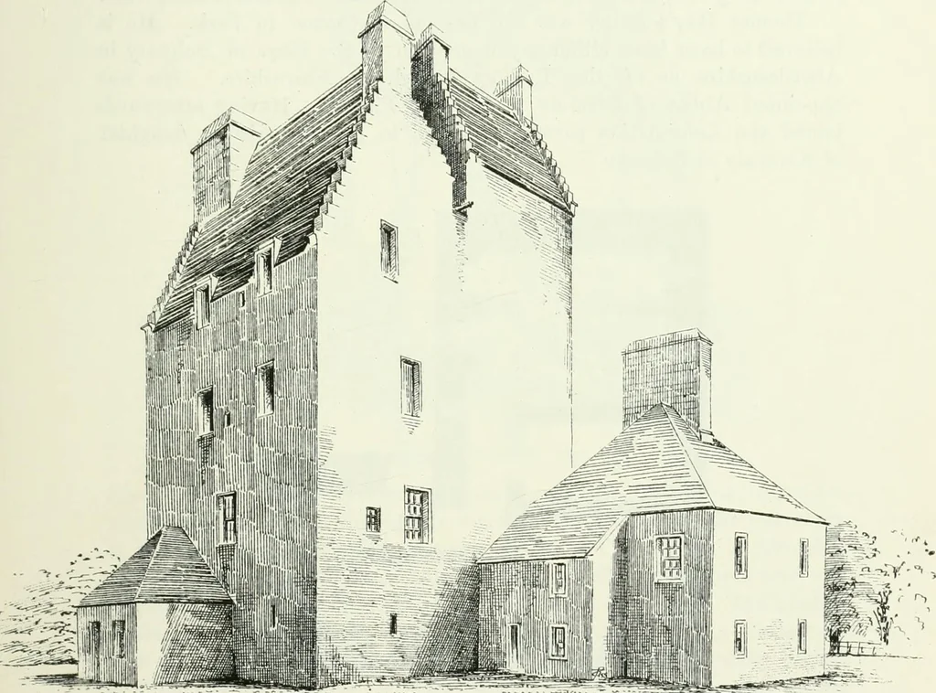 An illustration from The castellated and domestic architecture of Scotland, from the twelfth to the eighteenth century, 1887, leaf 540