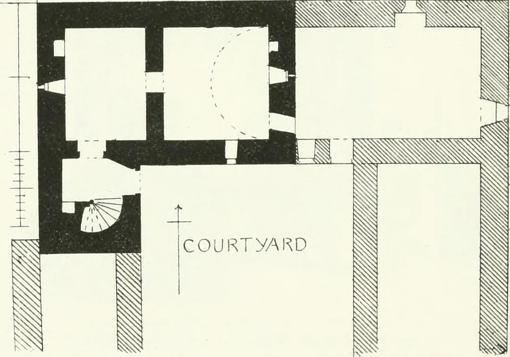 An illustration from The castellated and domestic architecture of Scotland, from the twelfth to the eighteenth century, 1887, leaf 545