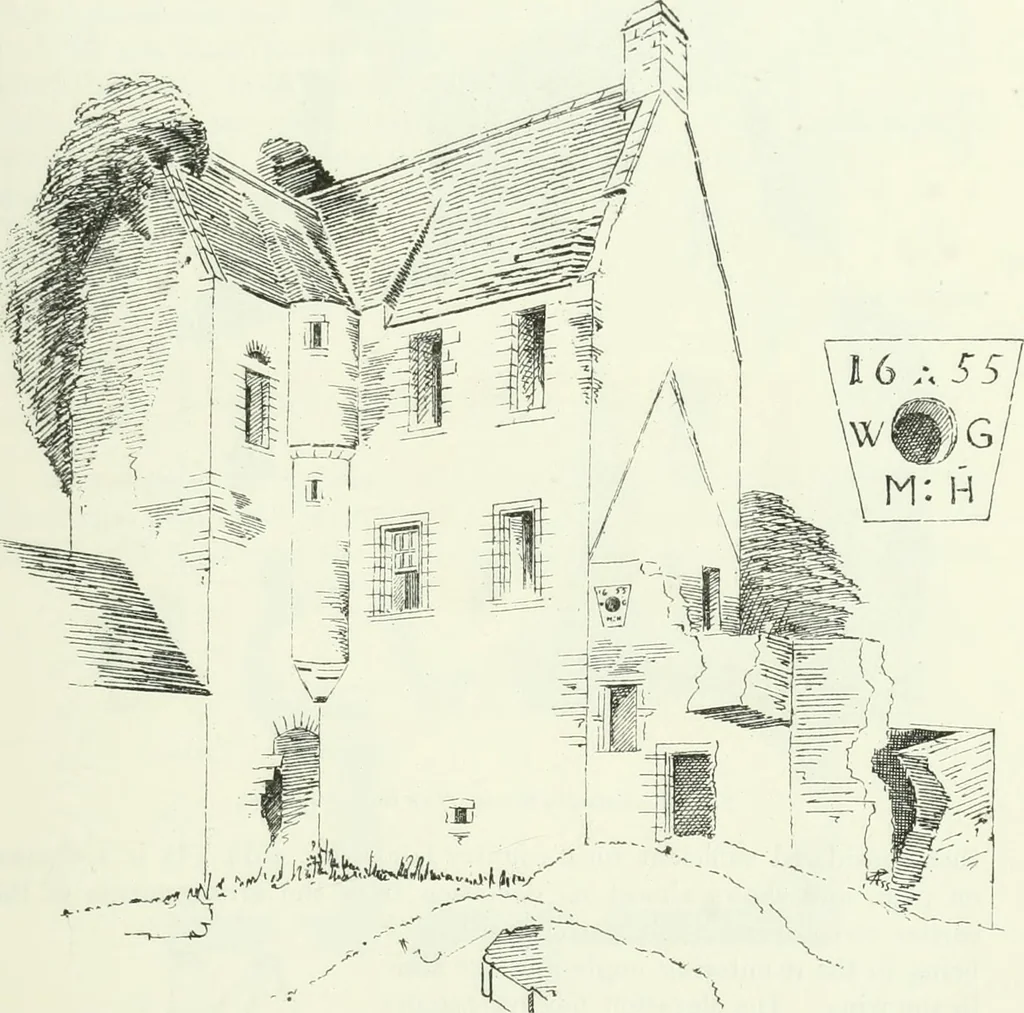 An illustration from The castellated and domestic architecture of Scotland, from the twelfth to the eighteenth century, 1887, leaf 546