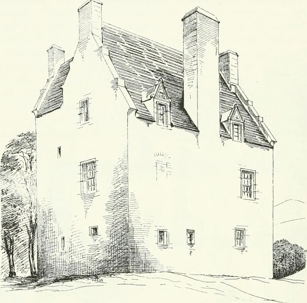 An illustration from The castellated and domestic architecture of Scotland, from the twelfth to the eighteenth century, 1887, leaf 547