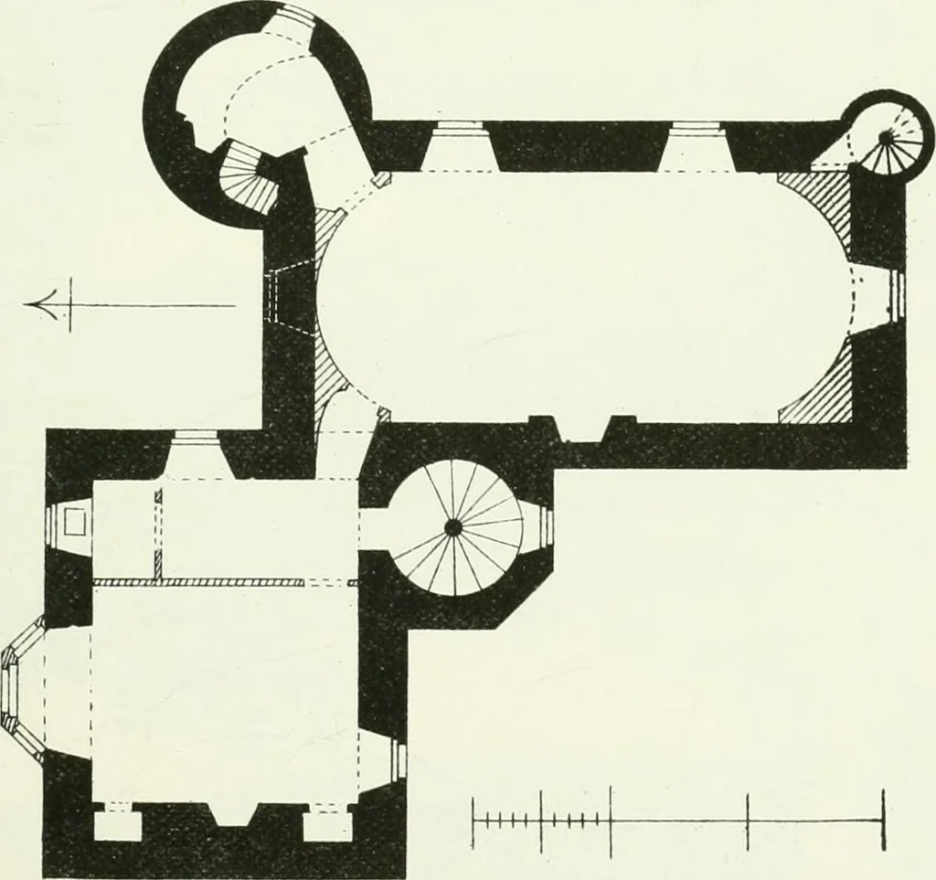 An illustration from The castellated and domestic architecture of Scotland, from the twelfth to the eighteenth century, 1887, leaf 548