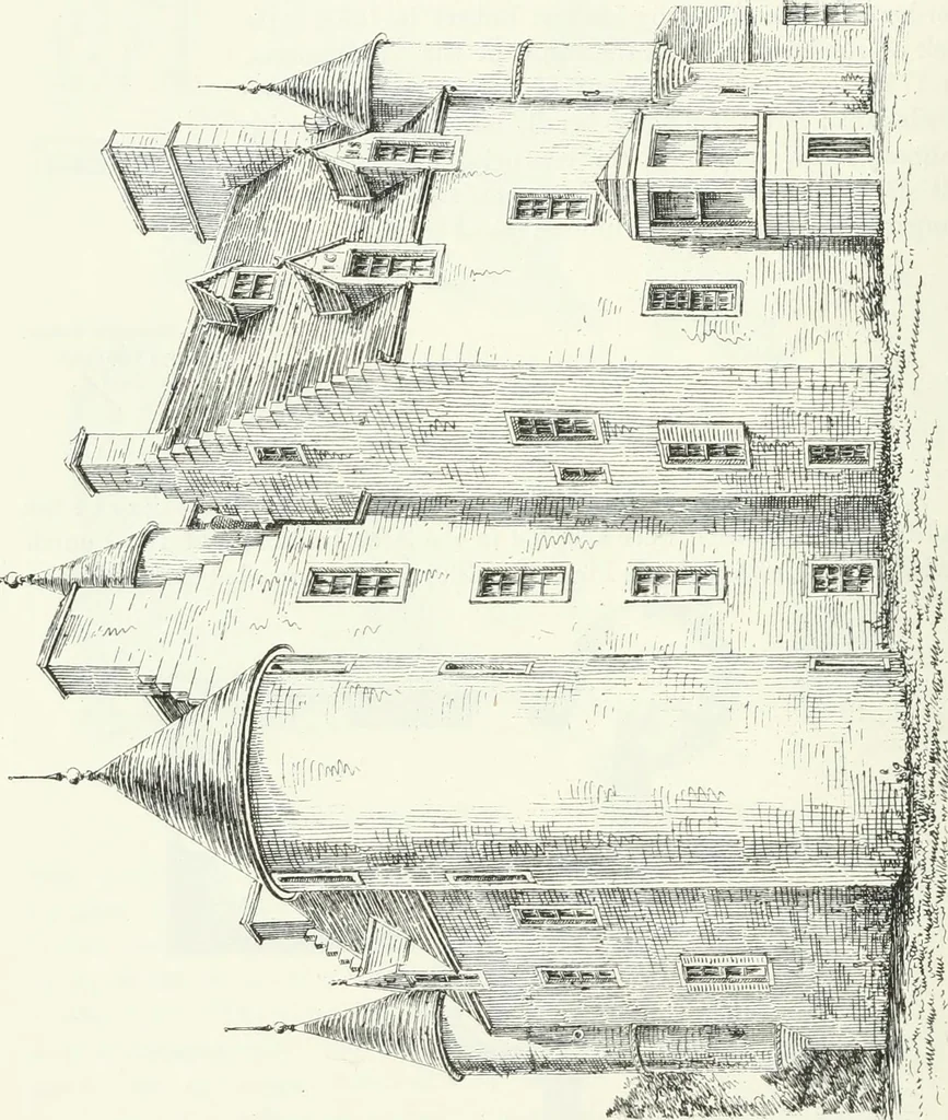 An illustration from The castellated and domestic architecture of Scotland, from the twelfth to the eighteenth century, 1887, leaf 549