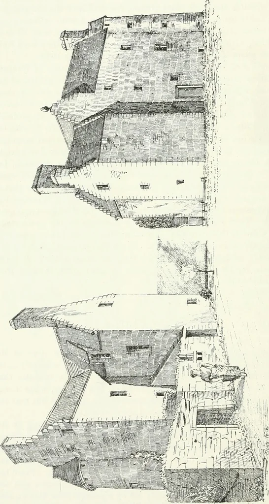 An illustration from The castellated and domestic architecture of Scotland, from the twelfth to the eighteenth century, 1887, leaf 555