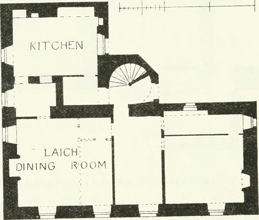 An illustration from The castellated and domestic architecture of Scotland, from the twelfth to the eighteenth century, 1887, leaf 557