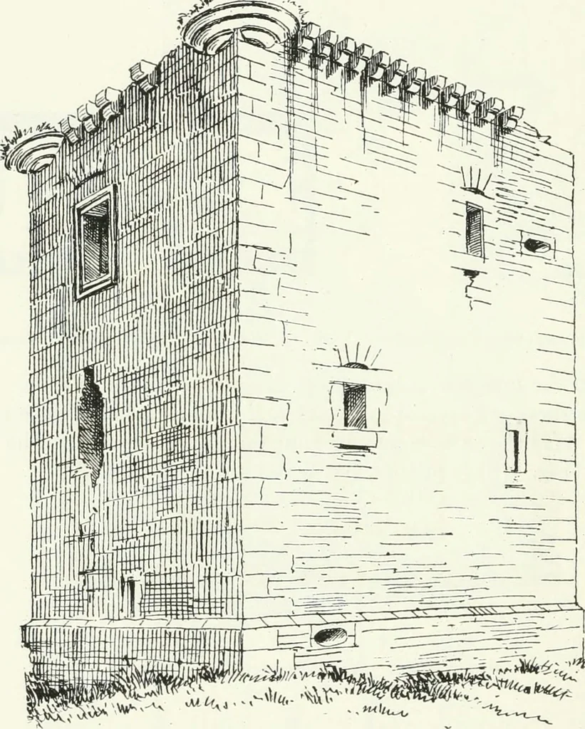 An illustration from The castellated and domestic architecture of Scotland, from the twelfth to the eighteenth century, 1887, leaf 563