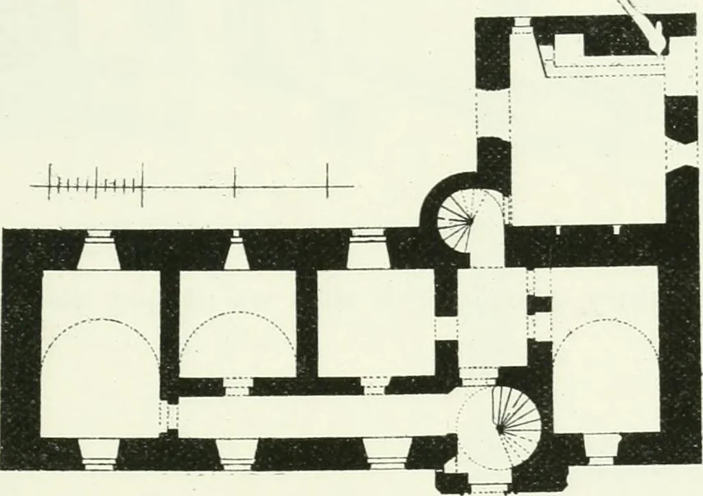 An illustration from The castellated and domestic architecture of Scotland, from the twelfth to the eighteenth century, 1887, leaf 564