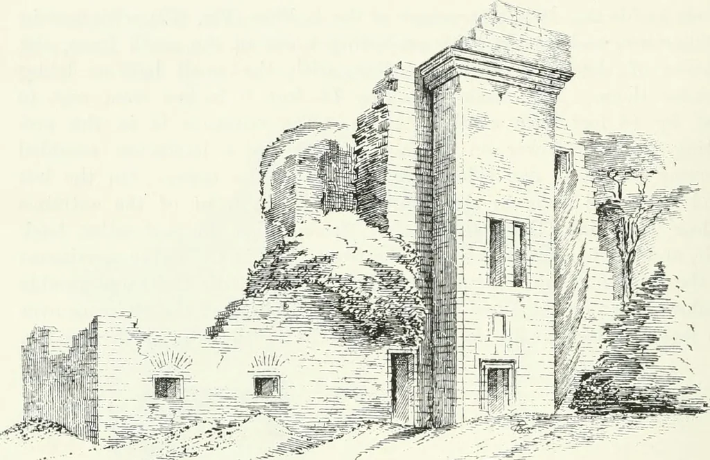 An illustration from The castellated and domestic architecture of Scotland, from the twelfth to the eighteenth century, 1887, leaf 565