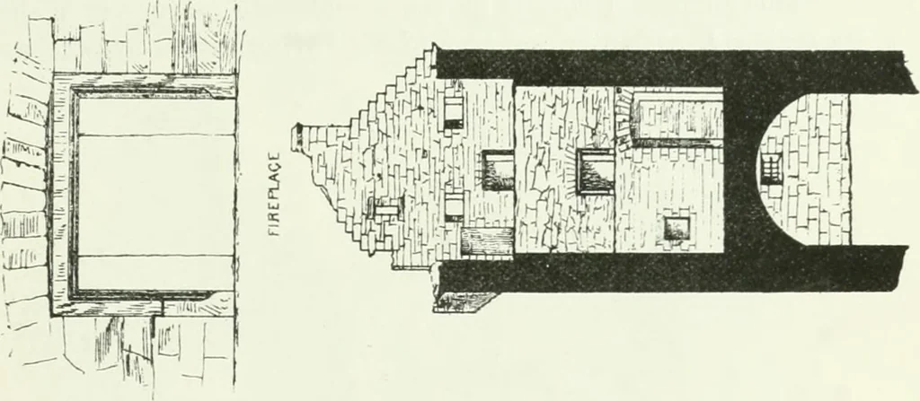 An illustration from The castellated and domestic architecture of Scotland, from the twelfth to the eighteenth century, 1887, leaf 566