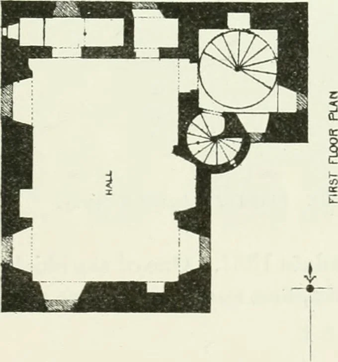 An illustration from The castellated and domestic architecture of Scotland, from the twelfth to the eighteenth century, 1887, leaf 566
