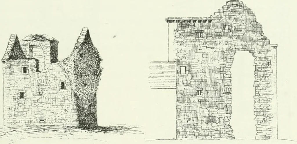 An illustration from The castellated and domestic architecture of Scotland, from the twelfth to the eighteenth century, 1887, leaf 570