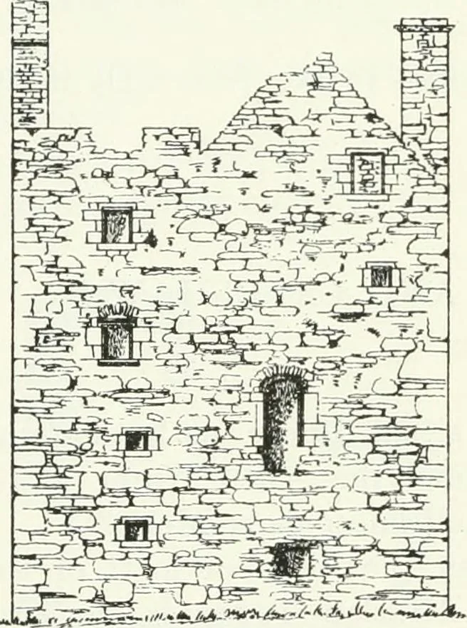 An illustration from The castellated and domestic architecture of Scotland, from the twelfth to the eighteenth century, 1887, leaf 571
