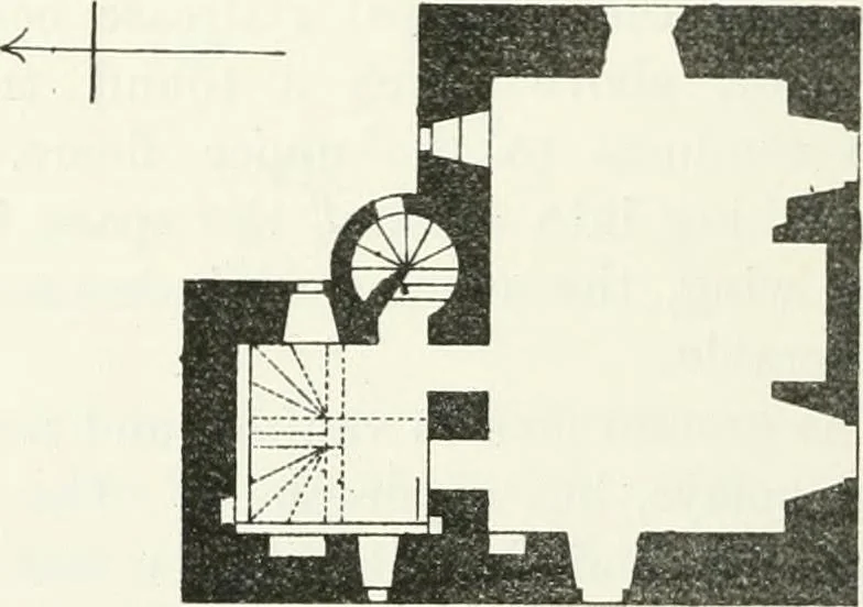 An illustration from The castellated and domestic architecture of Scotland, from the twelfth to the eighteenth century, 1887, leaf 571