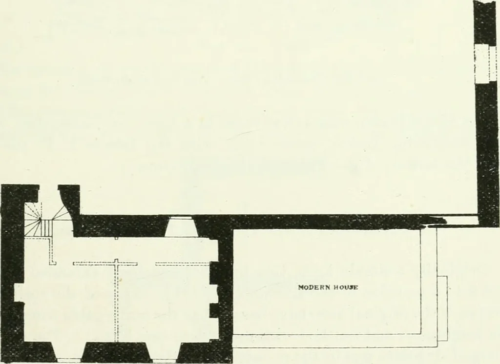 An illustration from The castellated and domestic architecture of Scotland, from the twelfth to the eighteenth century, 1887, leaf 574