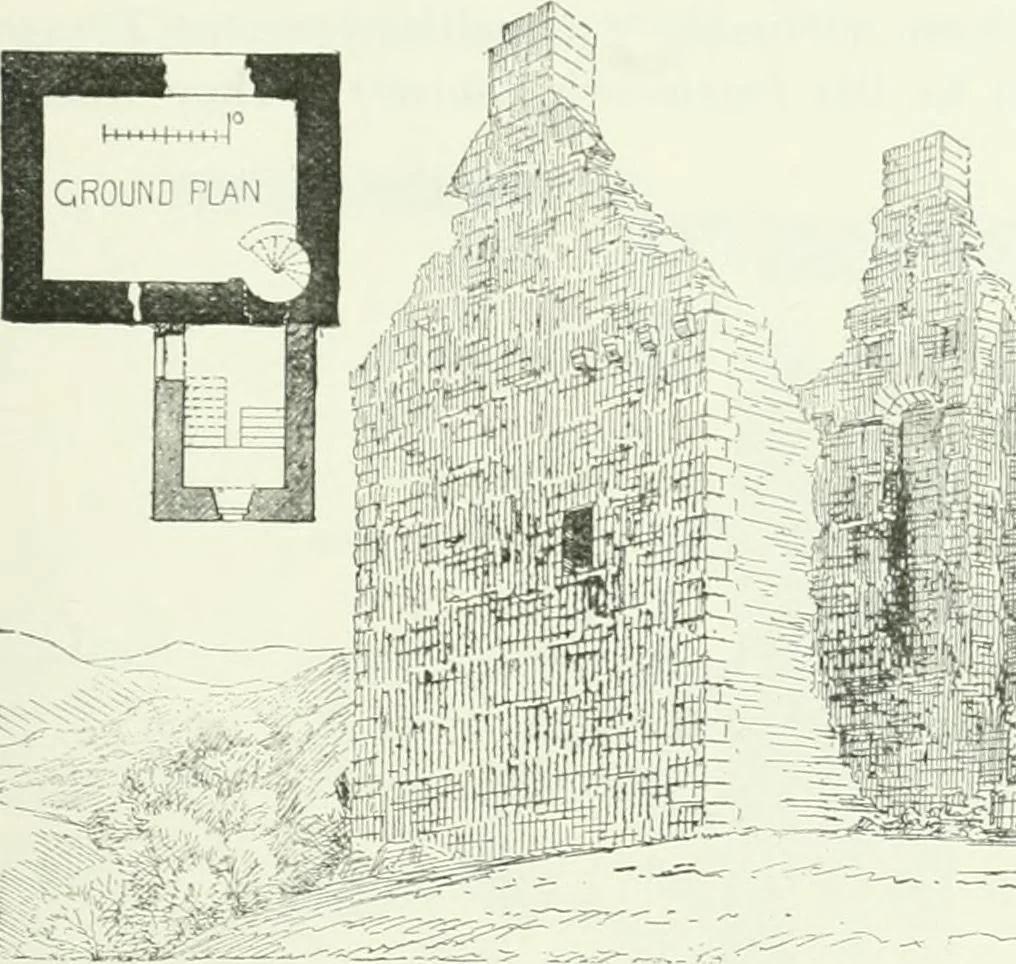 An illustration from The castellated and domestic architecture of Scotland, from the twelfth to the eighteenth century, 1887, leaf 576