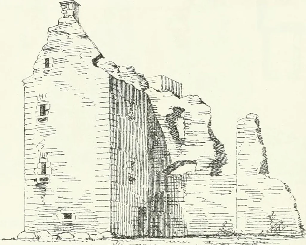 An illustration from The castellated and domestic architecture of Scotland, from the twelfth to the eighteenth century, 1887, leaf 577