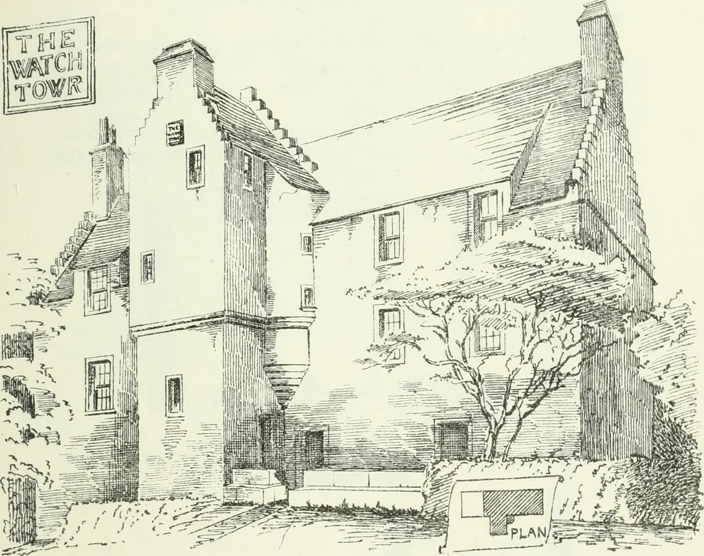 An illustration from The castellated and domestic architecture of Scotland, from the twelfth to the eighteenth century, 1887, leaf 584